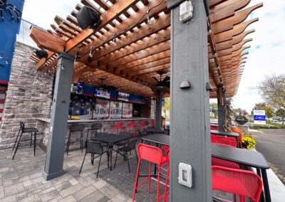 Rookies Sports Bar & Grill Patio